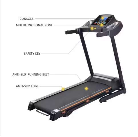 2024 New Designed Training Gym Fitness Equipment Home Use Mini Self-propelled Mechanical Treadmill For Bodybuilding